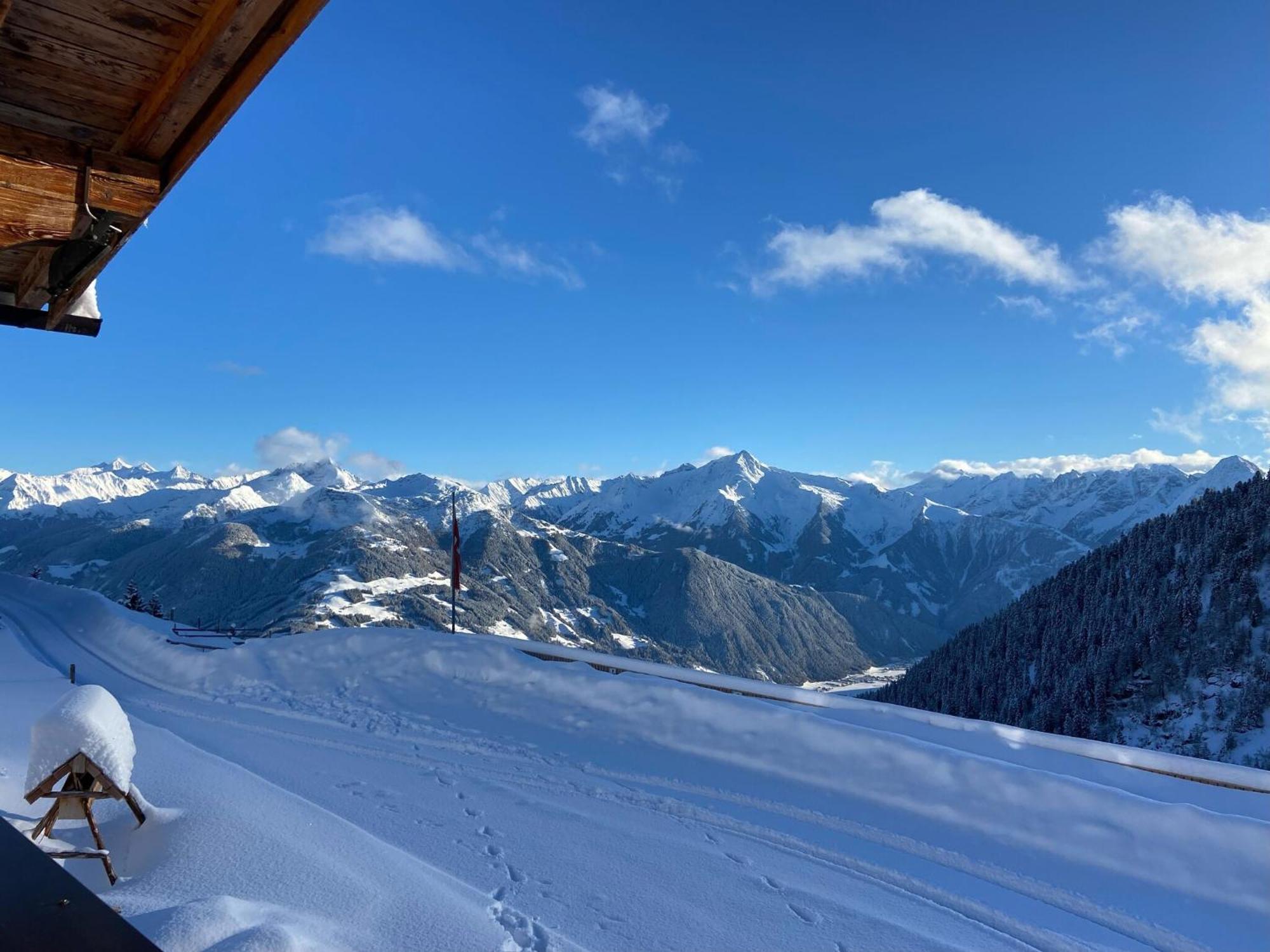 New Holiday Home On The Alm With Terrace And Balcony Zellberg Exterior photo