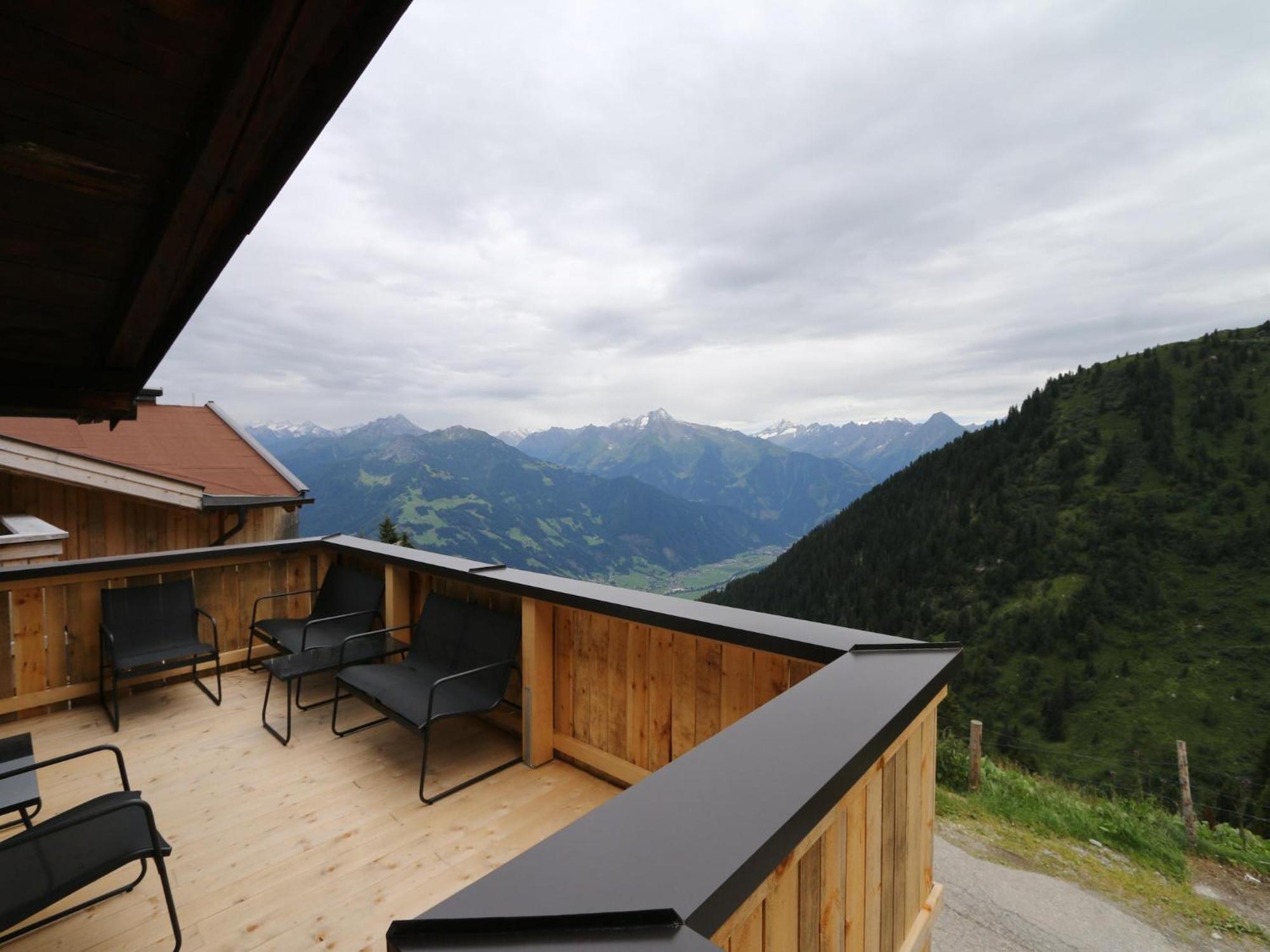 New Holiday Home On The Alm With Terrace And Balcony Zellberg Exterior photo